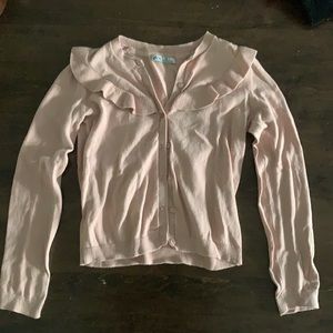 Cute light pink cardigan